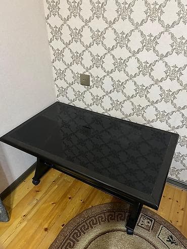 ref: Düz masa, Açılmayan, Təkərli, Şüşə, Türkiyə, Zəmanətsiz, Ödənişli çatdırılma, Pulsuz quraşdırılma — 2