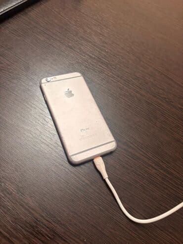 apple nausnik: IPhone 6s, 32 GB, Space Gray, Barmaq izi — 1