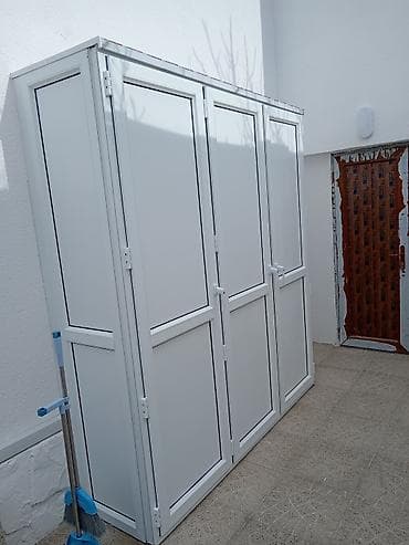 balaca skaflar: PVC materialdan hazırlanmış açıq hava anbar dolabı - Konstruksiya — 3