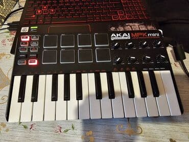 kompyuter alışı: Akai mpk mini Midi controller ebaydan alınıb 150 aznə istifadə — 1
