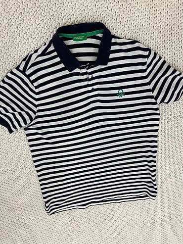 adidas idman geyimleri: United colors of benetton brendinə məxsus polo köynək. Rəng — 3