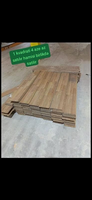 Laminat satılır işlənmiş yaxşı veziyetde 200kv kvadrati 4 aze ünvan
