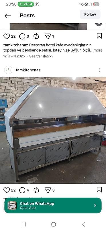 elekt: Kabab manqalı – istənilən ölçüdə sifariş - Restoran, kafe, çayxana və — 2