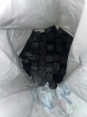 Все для дома и сада: Məhsul: Nargilə üçün briket kömür kubları - Forma: kvadrat/kub — 4