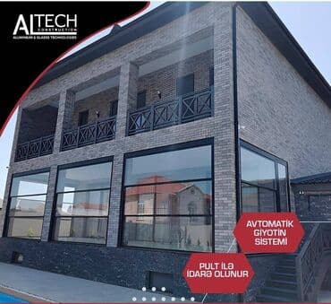 balkon məhəccərləri: GIYOTIN SISTEMI ALTECH CONSTRACTİON MMC olaraq müştərilərimizə hər cür — 1
