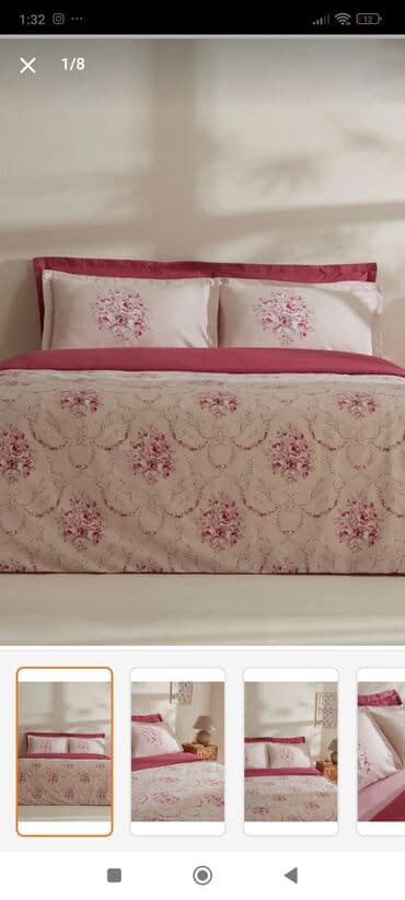 Böyüklər üçün İki nəfərlik Pambıq Pastel dəsti