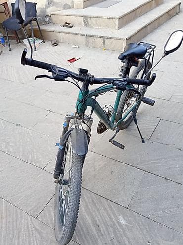 velo mtb: VEGAS dağ velosipedi - Çərçivə: alüminium rəngli-yaşıl “VEGAS” loqolu — 3