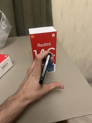 iqos 2 ci el: Redmi 14C, 256 GB, rəng - Qara, İki sim kartlı — 5