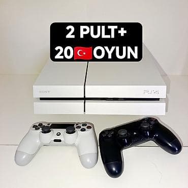 airpods 4: Şəkildəki PS4 500gb plombu üzərində, 2 pult +türk hesabı rəsmi 20 — 1