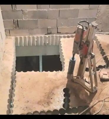 pencere qapi: Betonların istənilən ölçüdə istənilən fiqurda kəsilməsi peşəkar — 2