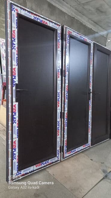 reşotka azərbaycanca: Plastik rəngli̇ qapılar 80x200 sm. İstenilen razmərdən düzeltmek — 8