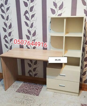 установка мебели: Для девочки и мальчика, Новый, С выдвижными ящиками, Письменный стол, Без стульев — 5