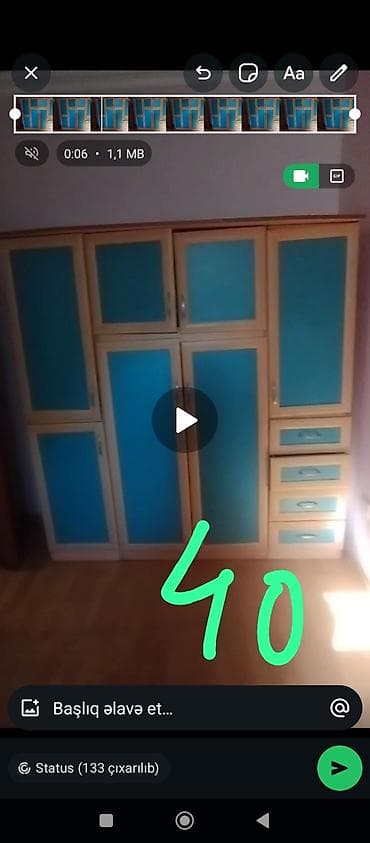 taxtadan: 5 qapı, Siyirməli, Qəhvəyi, Taxta, Açılan, Düz dolab — 2