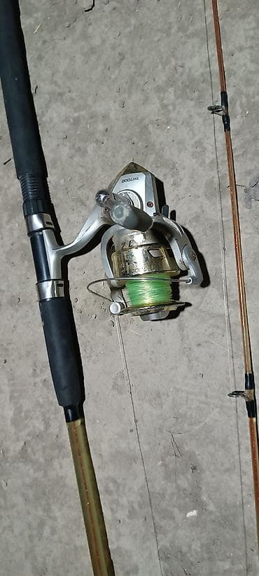 Ovçuluq və balıqçılıq: Spilnik 3metr uzunluğunda, baraban saz vəziyyətdədir. endirim — 2