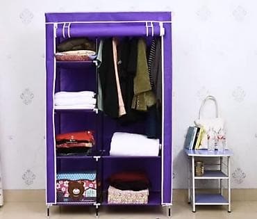 ətir vitirini: Qatlana bilən parça dolab - Tip: Portativ tekstil (parça) paltar — 3