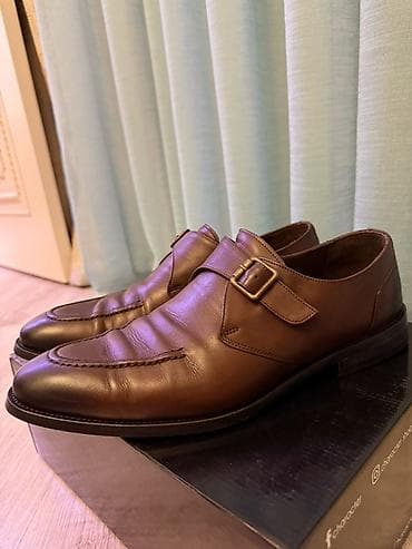 işlenmiş eşyalar: Milano Shoes kişi klassik ayaqqabısı - Model: Monk strap (tək tokalı) — 3