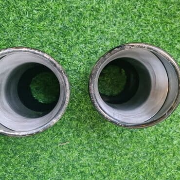 kia optima diffuser: Məhsul: Avtomobil egzoz ucluqları (2 ədəd) - Material: parlaq xrom — 3