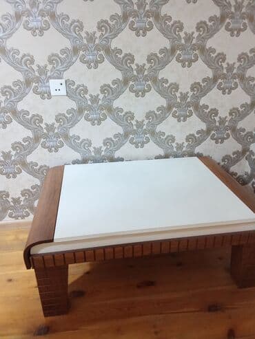 стол дизайнерский: Divan masası czigi defekti yoxdu real alıcıya endirim olacaq ✅ — 6