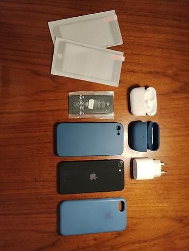 iphone azn: IPhone SE 2020, 128 GB, Qara, Barmaq izi — 1