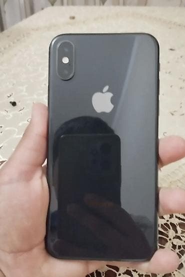 iphone telefonlar ucuz: IPhone X, Space Gray, Face ID — 1