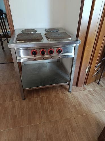 rokos: Peşəkar mətbəx üçün paslanmayan poladdan elektrik soba-plita - 4 — 3