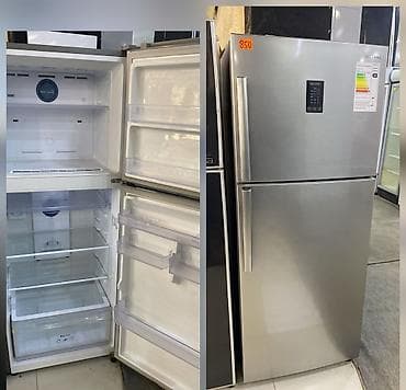 Soyuducu Paltaryuyan televizor vitrinlerin satış mərkəzi: 2 qapılı Samsung Soyuducu Satılır, rəng - Gümüşü