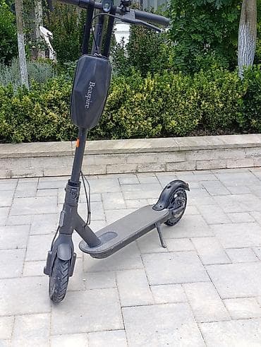 mi scooter: Elektrikli skuter – şık boz dizayn - Geniş və sürüşməyən gövdə — 1