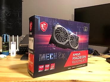 Videokart MSI Radeon RX 6700 XT, 12 GB, Yeni