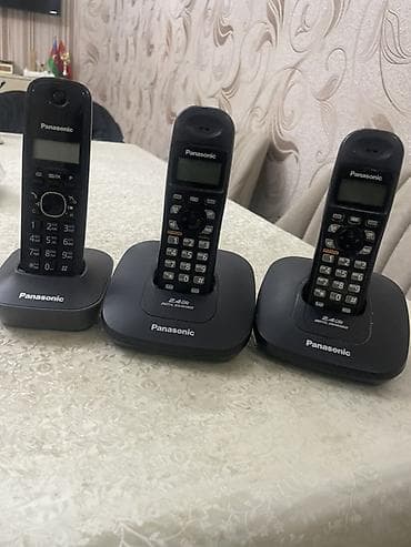 panasonik telefon: Stasionar telefon Panasonic, Simsiz — 2