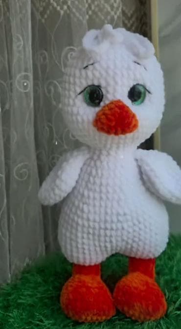 Yumşaq oyuncaqlar: Məhsul: Əl işı amigurumi yumşaq oyuncaqlar Təsvir: - Sevimli — 4