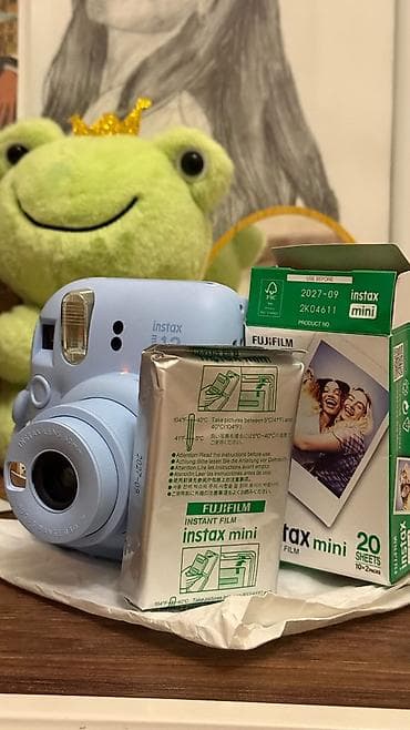 iphone 11 red: Instax mini 12 instant fotoaparat – pastel mavi rəng. Xüsusiyyətlər — 6