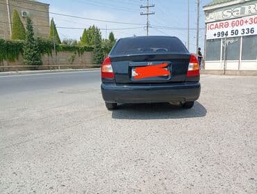 depazitlə maşınlar: Hyundai Accent: 1.5 l | 2006 il Sedan — 5