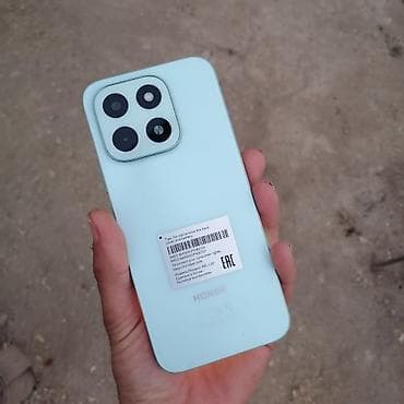 telefon ev: Honor X6c, 256 GB, rəng - Mavi, Sensor, Barmaq izi, İki sim kartlı — 1
