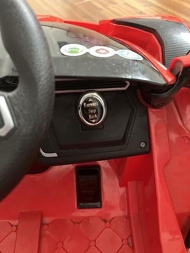 Uşaq geyimi və ayaqqabıları: Uşaq üçün elektrikli miniatür idman avtomobili - Rəng: qırmızı — 7