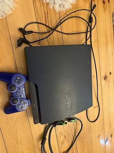 PS2 & PS1 (Sony PlayStation 2 & 1): Playstadion3işlek veziyyetde arginal kabeller 1 pult -7 oyun qiymet300 — 1