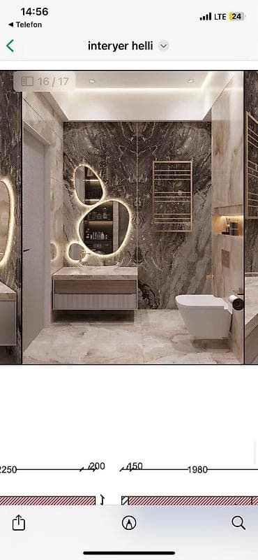 hamam xoncasi: Müasir hamam mebeli – asma (divardan quraşdırılan) lavabo dolabları və — 6