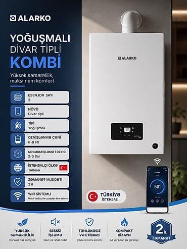 qizdirci: Yeni Kombi Pulsuz çatdırılma, Ödənişli quraşdırma, Zəmanətli, Kredit yoxdur — 3