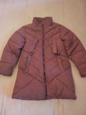 Uşaq qış geyimləri – 1 ədəd isti kurtka(5azn) 1) Şabalıdı rəngli uzun