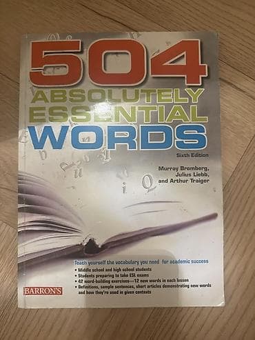 Məhsul: 504 Absolutely Essential Words (Sixth Edition) – Barron’s — 1