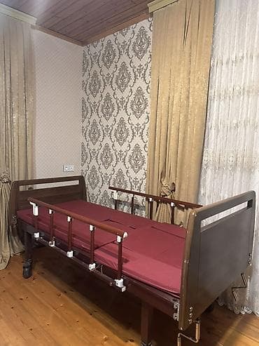 kompiter masası: Tibbi funksiyalı xəstə çarpayısı Matrasız verilir - Mexaniki — 5