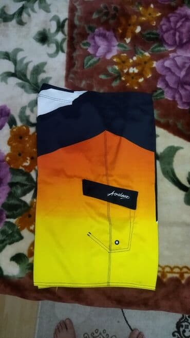 idman kişi şortları: Şort, Boss, 2XL, rəng - Sarı — 2