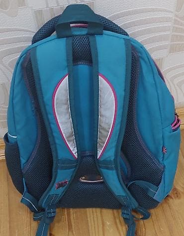 usaq salvari: YESS brendi məktəb çantası - Rəng: firuzəyi-göy, çəhrayı detallar və — 2