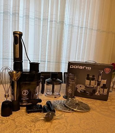Polaris 7-i-1 mətbəx kombaynı və əl blenderi dəsti Xüsusiyyətlər: -