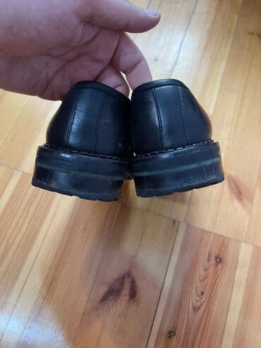 ayaqqabı мокасини: George Hogg kişi loaferləri - Rəng: qara - Material: üst hissə – — 2