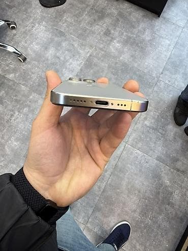 iphone 15 pro en ucuz: IPhone 15 Pro, 128 GB, Gümüşü, Face ID — 4