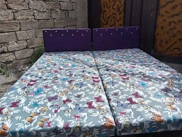ремонт мебели на дому: Təzə çarpayılar 1 nəfərlik çarpayılar 60manat. 2 nəfərlik taxt — 10