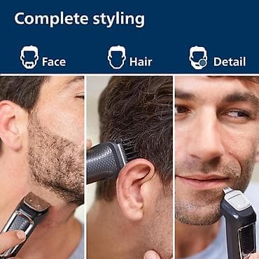 philips xenium 9@9d: 🔥 PHİLİPS MULTİGROOM 3000 – MG3740 🔥 ✨ Saç, saqqal, bıyıq, burun — — 5