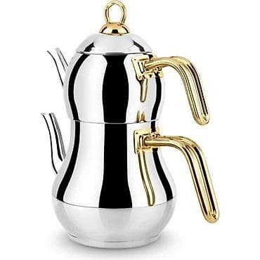 Rəng - Gümüşü, Dəm caydanı, Paslanmayan polad