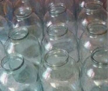 şüşə banka qəbulu: 3 kiloluq 3ededi 2man Şəffaf şüşədən hazırlanmış, geniş ağızlı və — 1