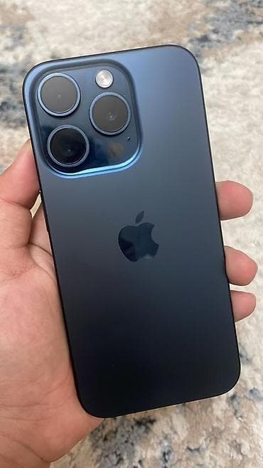 apple m1: IPhone 15 Pro, Mavi — 1